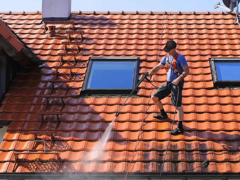Beautiful tile roof in San Diego